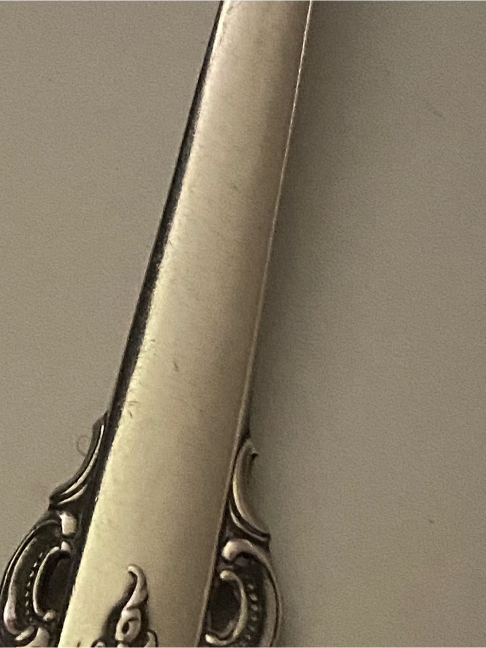 Vintage Wallace GRAND BAROQUE Sterling Silver Ornate Serving Spoon 8 3/4 " - Picture 5 of 16